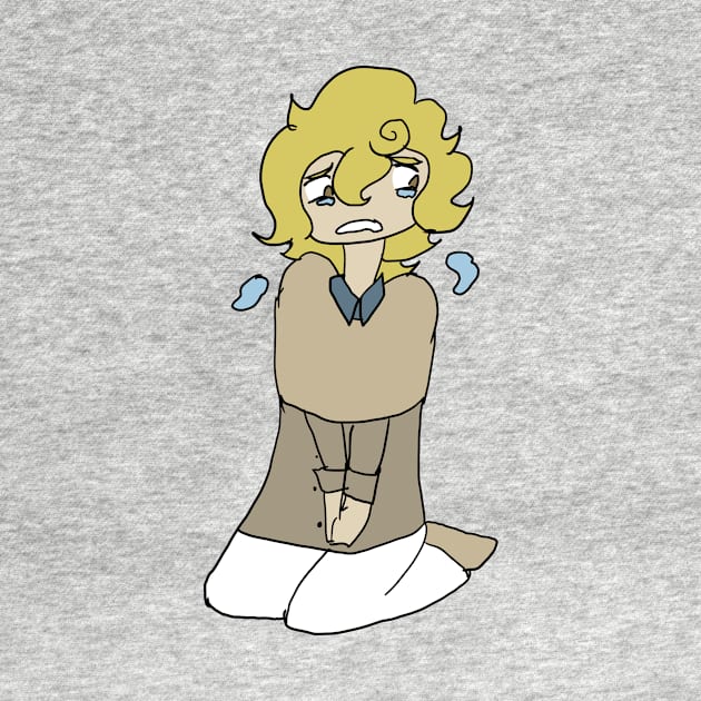 Kazuaki Nanaki Kazuaki-kun Crying Hatoful Boyfriend Chibi Sticker, Pin, + Others by nhitori